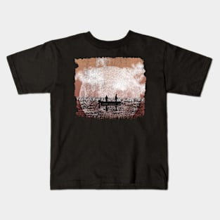 Night Fishing - Kids T-Shirt